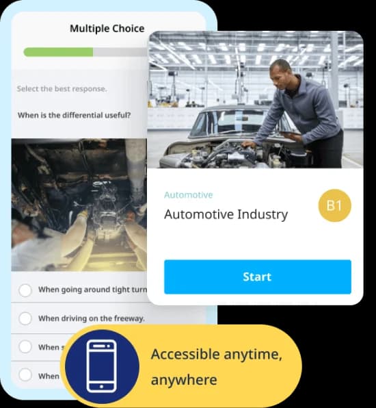 Imagen del programa Automotive Industry Language Training | Rosetta Stone®